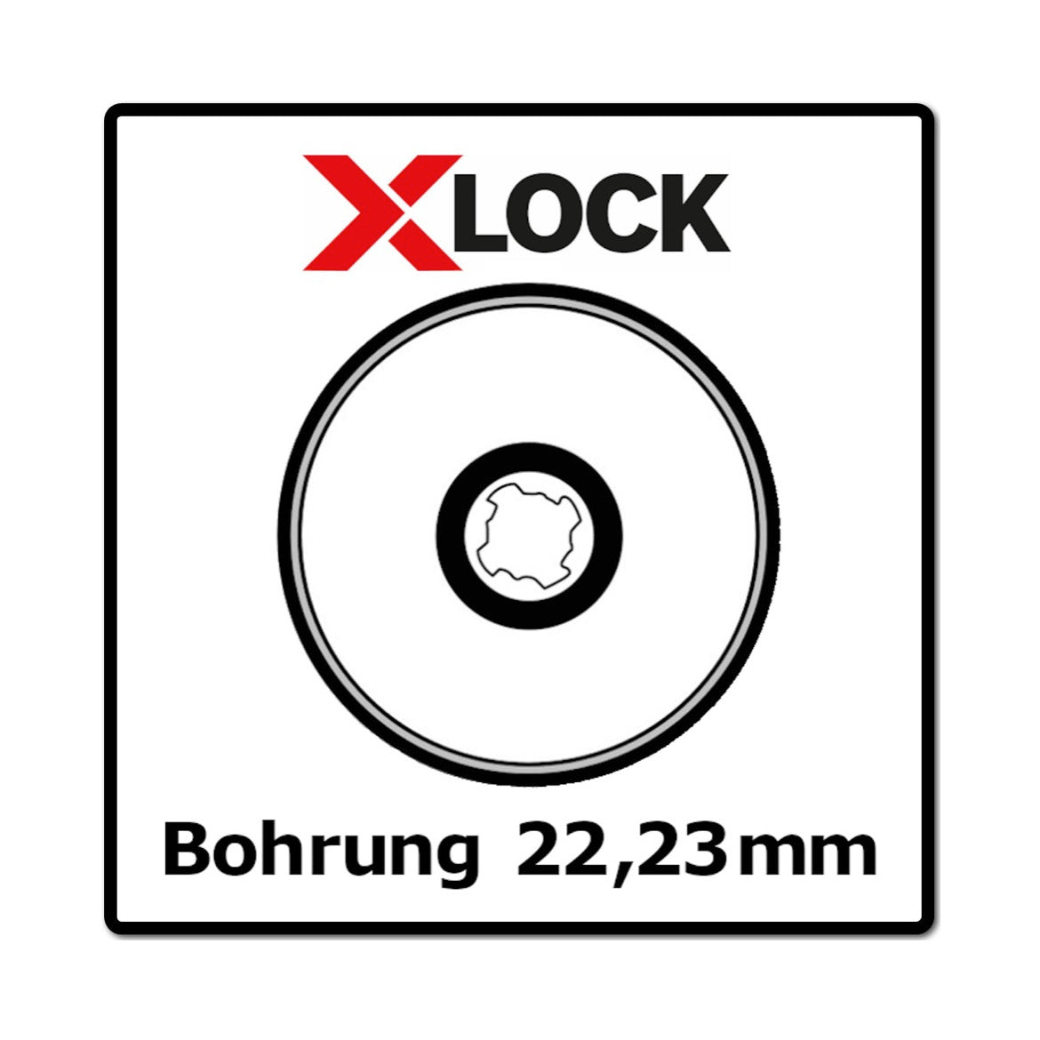 Bosch Diamanttrennscheiben X-LOCK 125 x 22,23mm Best for Universal ( 5x 2608615161 ) - Toolbrothers