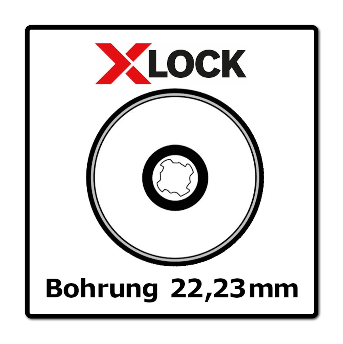 Bosch GWX 18V-10 C Akku Winkelschleifer 18V 125mm brushless X-LOCK + 2x Akku 3,0Ah + Ladegerät + 2x Diamant Trennscheiben X-LOCK 125x22,23mm + L-BOXX - Toolbrothers