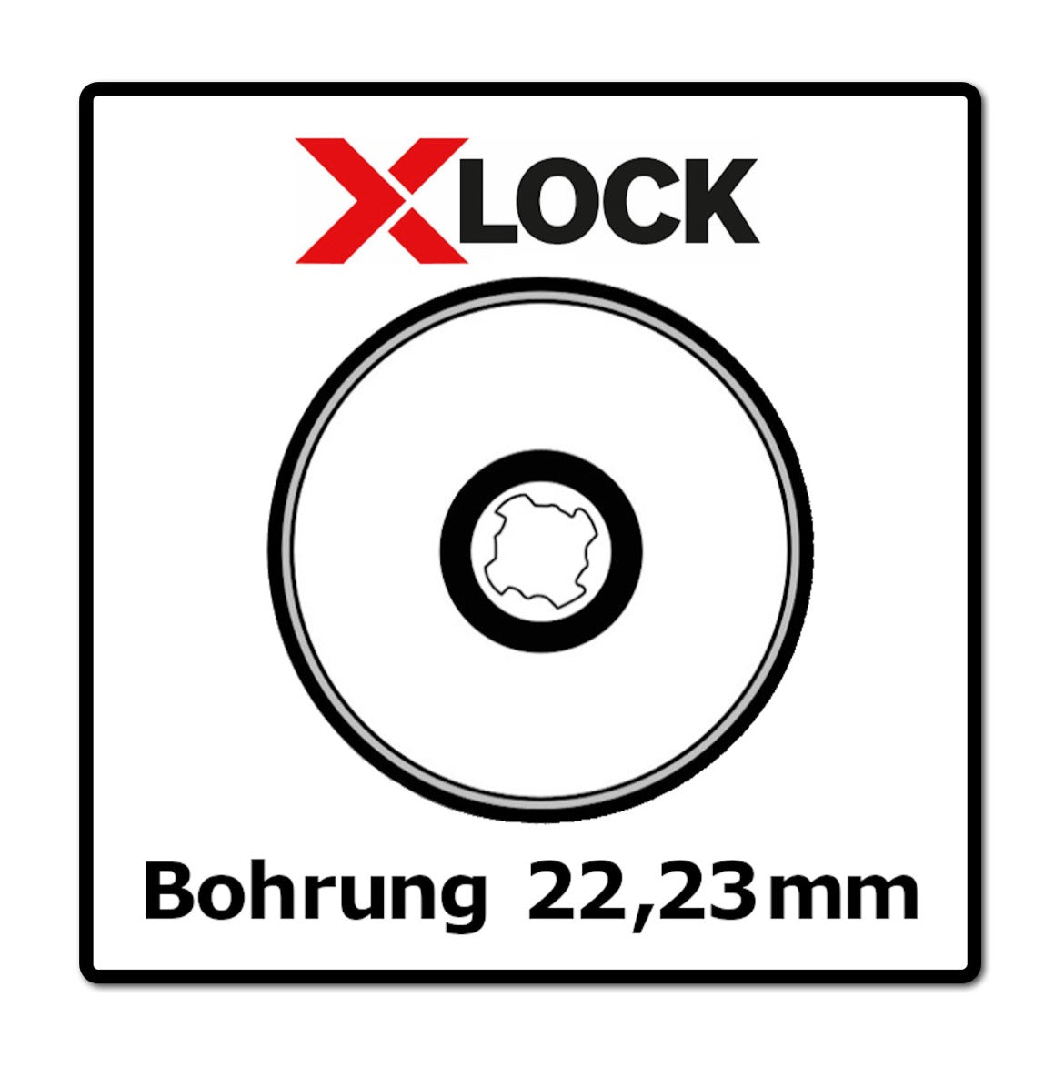 Bosch GWX 18V-10 C Akku Winkelschleifer 18V 125mm brushless X-LOCK + 10x Trennscheiben X-LOCK 125x22,23mm for Inox + L-BOXX - ohne Akku, ohne Ladegerät - Toolbrothers