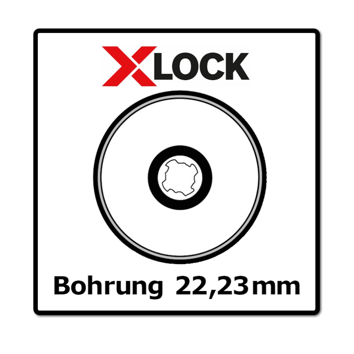 Bosch GWX 18V-10 C Akku Winkelschleifer 18V 125mm brushless X-LOCK + 25x Trennscheiben X-LOCK 125x22,23mm Expert Inox & Metal + L-BOXX - Toolbrothers