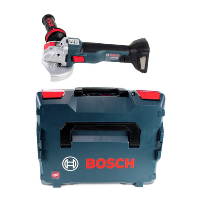 Bosch GWX 18V-10 C Akku Winkelschleifer 18V 125mm brushless X-LOCK + 2x Akku 3,0Ah + Ladegerät + 25x Trennscheiben X-LOCK 125x22,23mm Expert Inox & Metal + L-BOXX - Toolbrothers