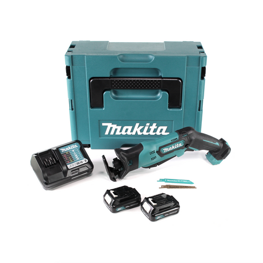 Makita JR 103 DWAJ Säbelsäge 10,8 V + 2x 2,0Ah Akku und Ladegerät im Makpac - Toolbrothers