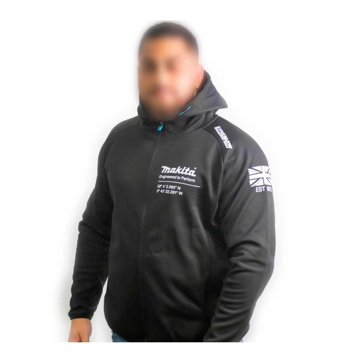 Makita Kapuze / Hoodie Jacke XXL Polyester Arbeit und Freizeit ( 98P1818-XXL ) - Toolbrothers