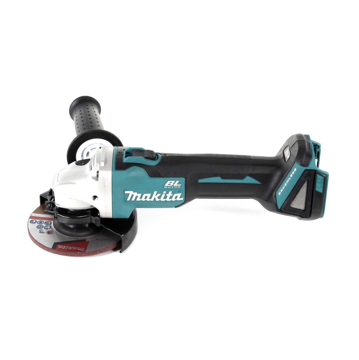 Makita DGA 504 SF1 Akku Winkelschleifer 18 V 125mm Brushless + 1x Akku 3,0Ah + Ladegerät + 21x Schruppscheibe + 5x Trennscheibe - Toolbrothers