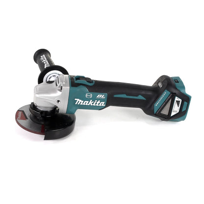 Makita DGA 513 SF1 Akku Winkelschleifer 18 V 125mm Brushless + 1x Akku 3,0Ah + Ladegerät + 28x Scheibe - Toolbrothers