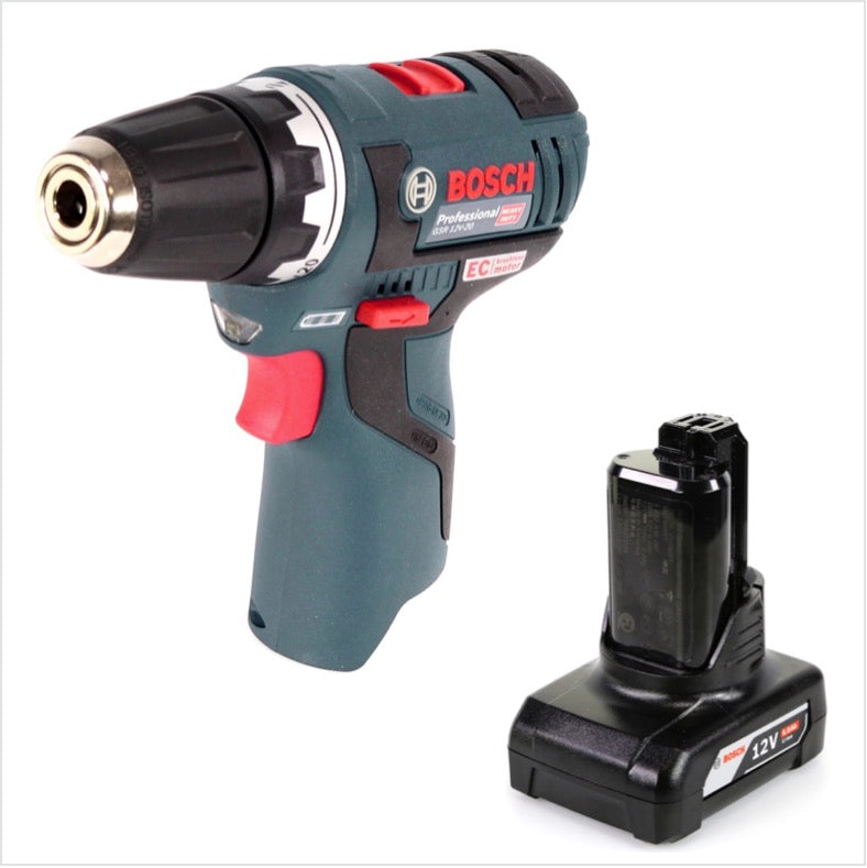 Bosch GSR 12V-20 Akku Bohrschrauber 12V 20Nm brushless + 1x Akku 6,0Ah - ohne Ladegerät - Toolbrothers