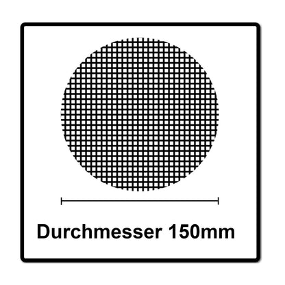 Mirka ABRANET Schleifscheiben Grip 150mm P100 50 Stk. ( 5424105010 ) - Toolbrothers