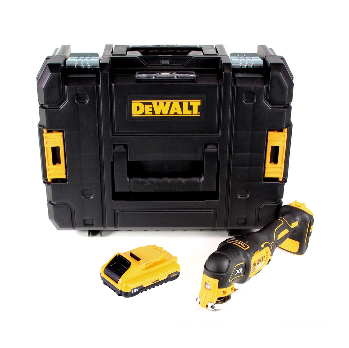 DeWalt DCS 355 NT Akku Oszillierer 18V Brushless Solo + 1x Akku 3,0Ah + TSTAK - ohne Ladegerät - Toolbrothers