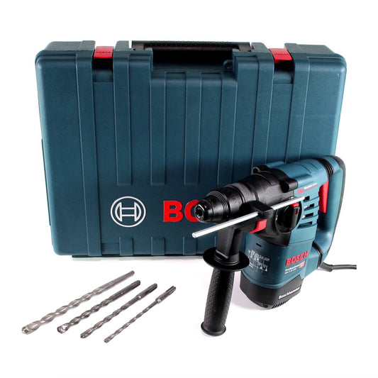 Bosch GBH 3-28 DRE Bohrhammer 800 Watt SDS plus im Koffer + 4 tlg. SDS plus Bohrer Set - Toolbrothers