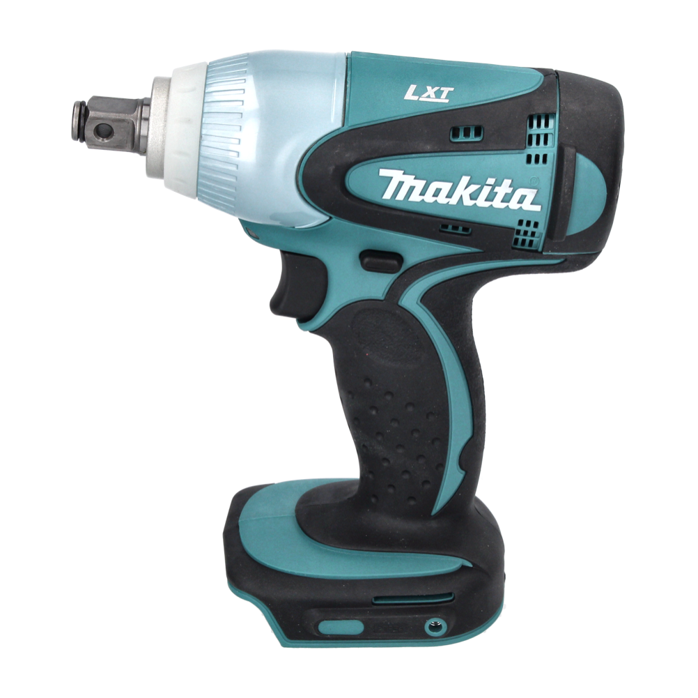 Makita DTW 251 RF1 Akku Schlagschrauber 18 V 230 Nm 1/2" + 1x Akku 3,0 Ah + Ladegerät + 9 tlg. Steckschlüssel Set + Verlängerung 150 mm - Toolbrothers