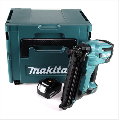 Makita DBN 600 M1J Akku Stauchkopfnagler 18 V + 1x Akku 4,0Ah + Makpac - Ladegerät - Toolbrothers