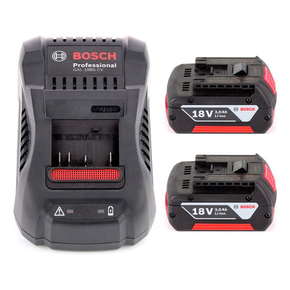 Bosch GHO 18 V-LI Akku Hobel 18V + 2x Akku 3,0Ah + Ladegerät + L-Boxx - Toolbrothers