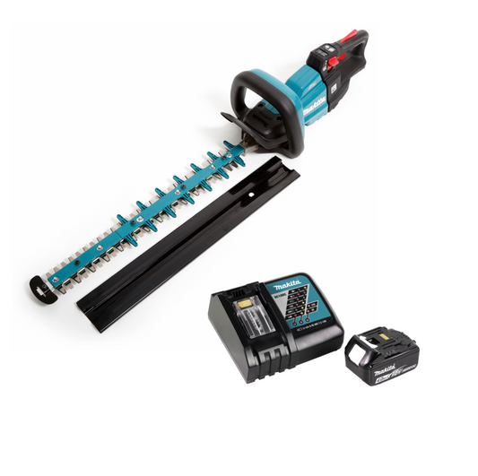 Makita DUH 502 RM1 Akku Heckenschere 18 V 50cm + 1x Akku 4,0 Ah + Ladegerät