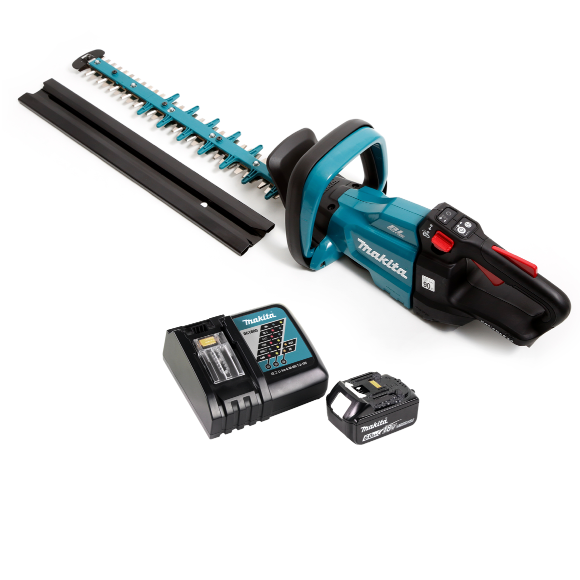 Makita DUH 502 RG1 Akku Heckenschere 18V 50cm + 1x Akku 6,0 Ah + Ladegerät - Toolbrothers