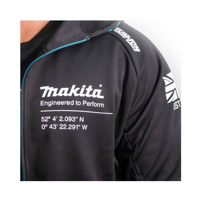 Makita Kapuze / Hoodie Jacke XL Polyester Arbeit und Freizeit ( 98P1818-XL )