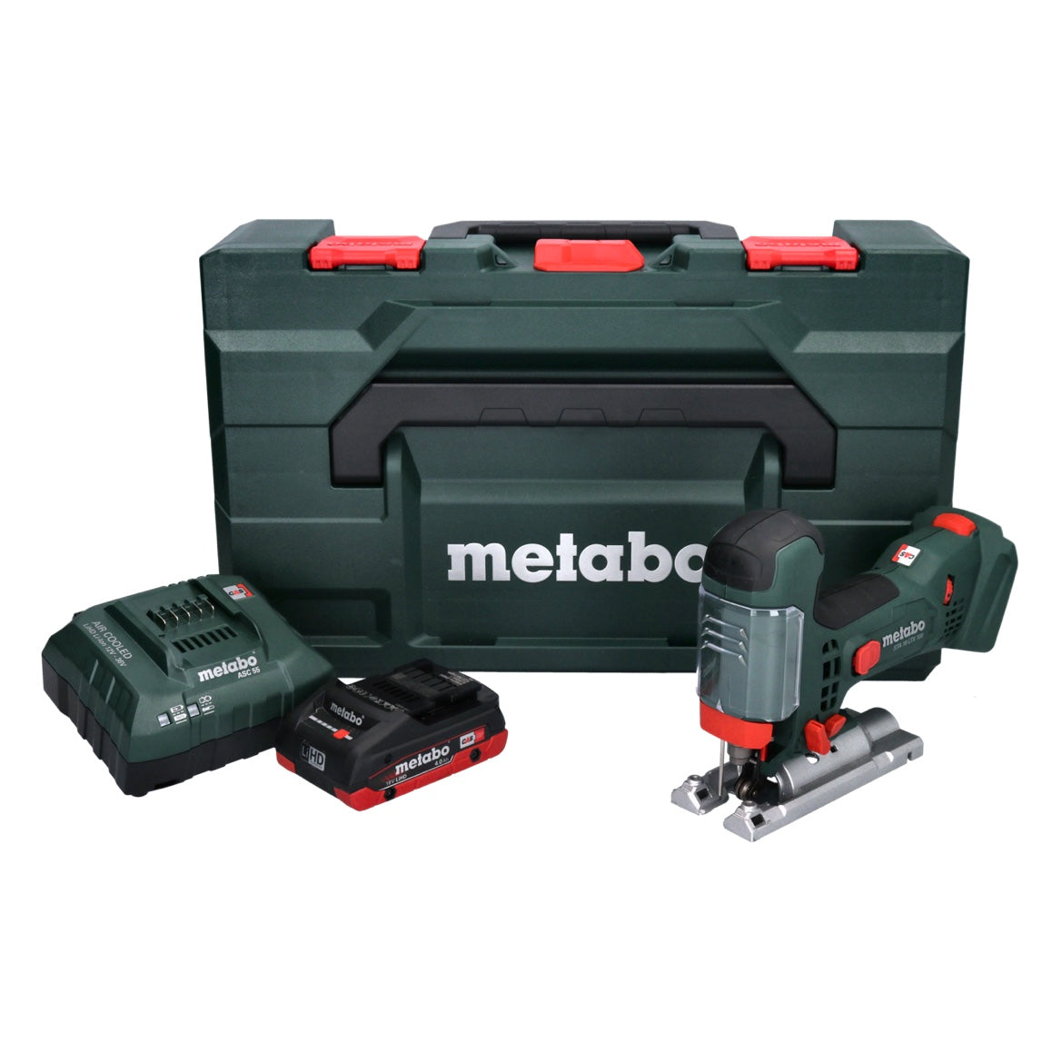 Metabo STA 18 LTX 100 Akku Stichsäge 18 V + 1x Akku 4,0 Ah + Ladegerät + metaBOX - Toolbrothers