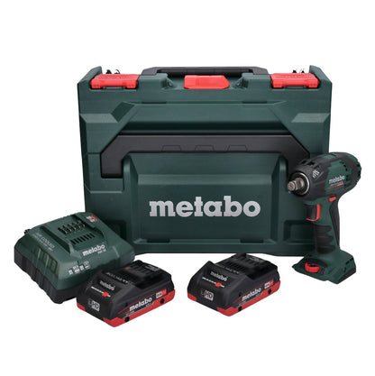 Metabo SSW 18 LTX 300 BL Akku Schlagschrauber 18 V 300 Nm 1/2" Brushless ( 602395800 ) + 2x Akku 4,0 Ah + Ladegerät + metaBOX - Toolbrothers