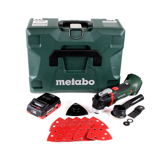 Metabo MT 18 LTX Akku Multitool 18 V ( 613021840 ) OIS-/Starlock-kompatibel + 1x Akku 4,0Ah + Koffer - ohne Ladegerät - Toolbrothers