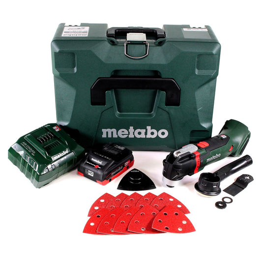 Metabo MT 18 LTX Akku Multitool 18V ( 613021840 ) OIS-/Starlock-kompatibel + 1x Akku 4,0Ah + Ladegerät + Koffer - Toolbrothers