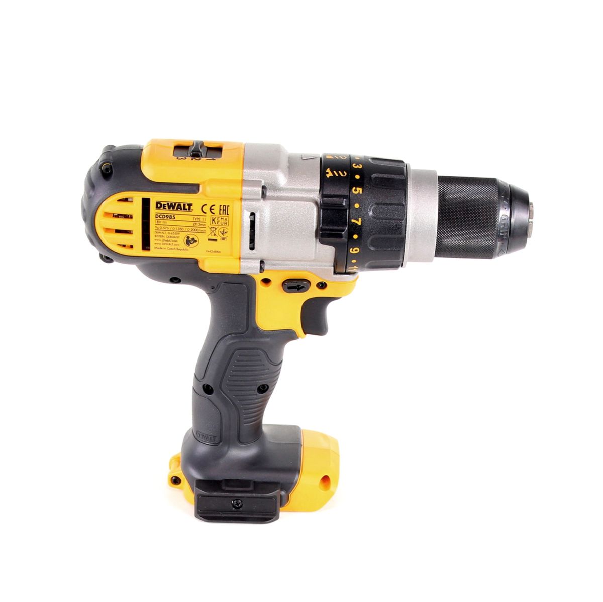 DeWalt DCD 985 Akku Schlagbohrschrauber 18V 80Nm + Koffer - ohne Akku, ohne Ladegerät - Toolbrothers