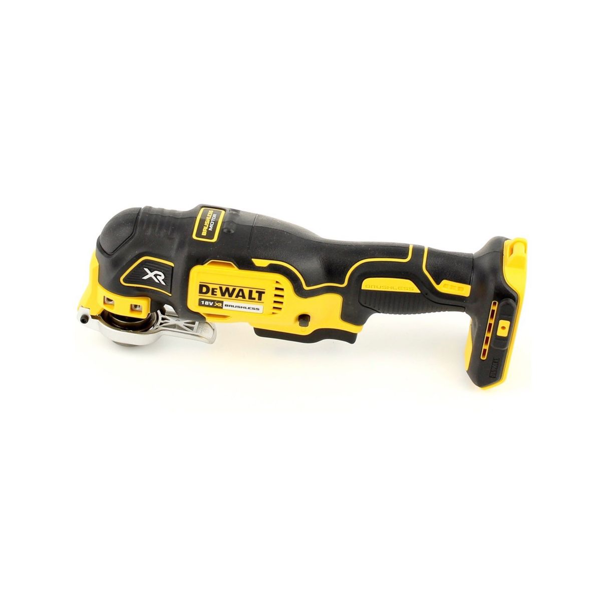 DeWalt DCS 355 D1 Akku Oszillierer Multitool 18 V Brushless + 1x Akku 2,0 Ah + Ladegerät + 29 tlg. Zubehör + 4x Sägeblatt - ohne Akku, ohne Ladegerät - Toolbrothers