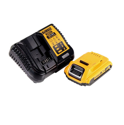 DeWalt DCS 355 D1 Akku Oszillierer Multitool 18 V Brushless + 1x Akku 2,0 Ah + Ladegerät + 29 tlg. Zubehör + 4x Sägeblatt - ohne Akku, ohne Ladegerät - Toolbrothers