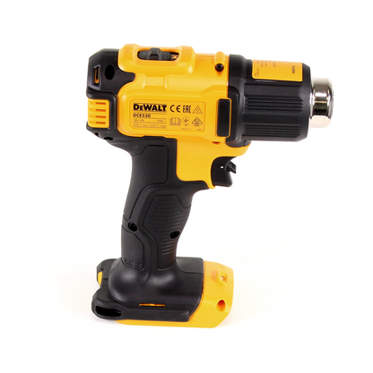 DeWalt DCE 530 N Akku Heißluftpistole 18V 530°C + 1x Akku 4,0Ah + Flächen- und Reflektordüse - ohne Ladegerät - Toolbrothers