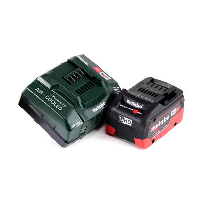 Metabo W 18 LTX 125 Quick Akku Winkelschleifer 18V 125mm ( 602174840 ) + MetaLoc + 1x Akku 5,5 Ah + Ladegerät - Toolbrothers