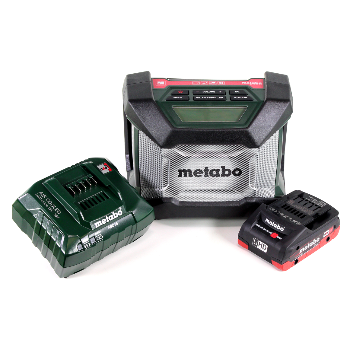 Metabo Akku Baustellenradio R 12-18 BT ( 600777850 ) + 1x Akku 4,0 Ah + Ladegerät - Toolbrothers