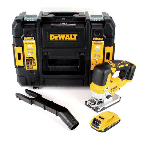 DeWalt DCS 334 NT Akku Pendelhub Stichsäge 18V Brushless + 1x Akku 2,0Ah + TSTAK - ohne Ladegerät - Toolbrothers