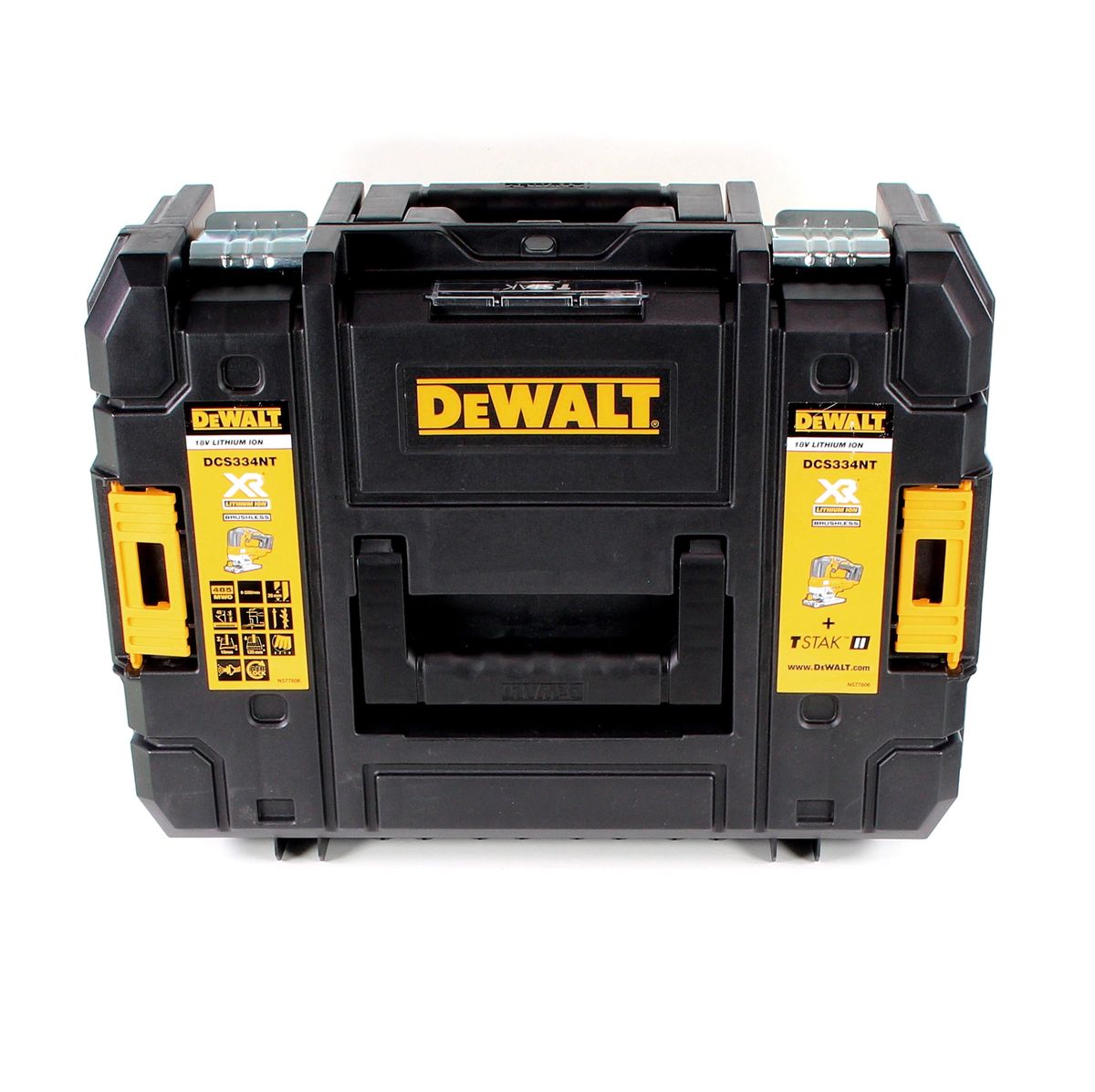 DeWalt DCS 334 D1 Akku Pendelhub Stichsäge 18V Brushless + 1x Akku 2,0Ah + Ladegerät + TSTAK - Toolbrothers