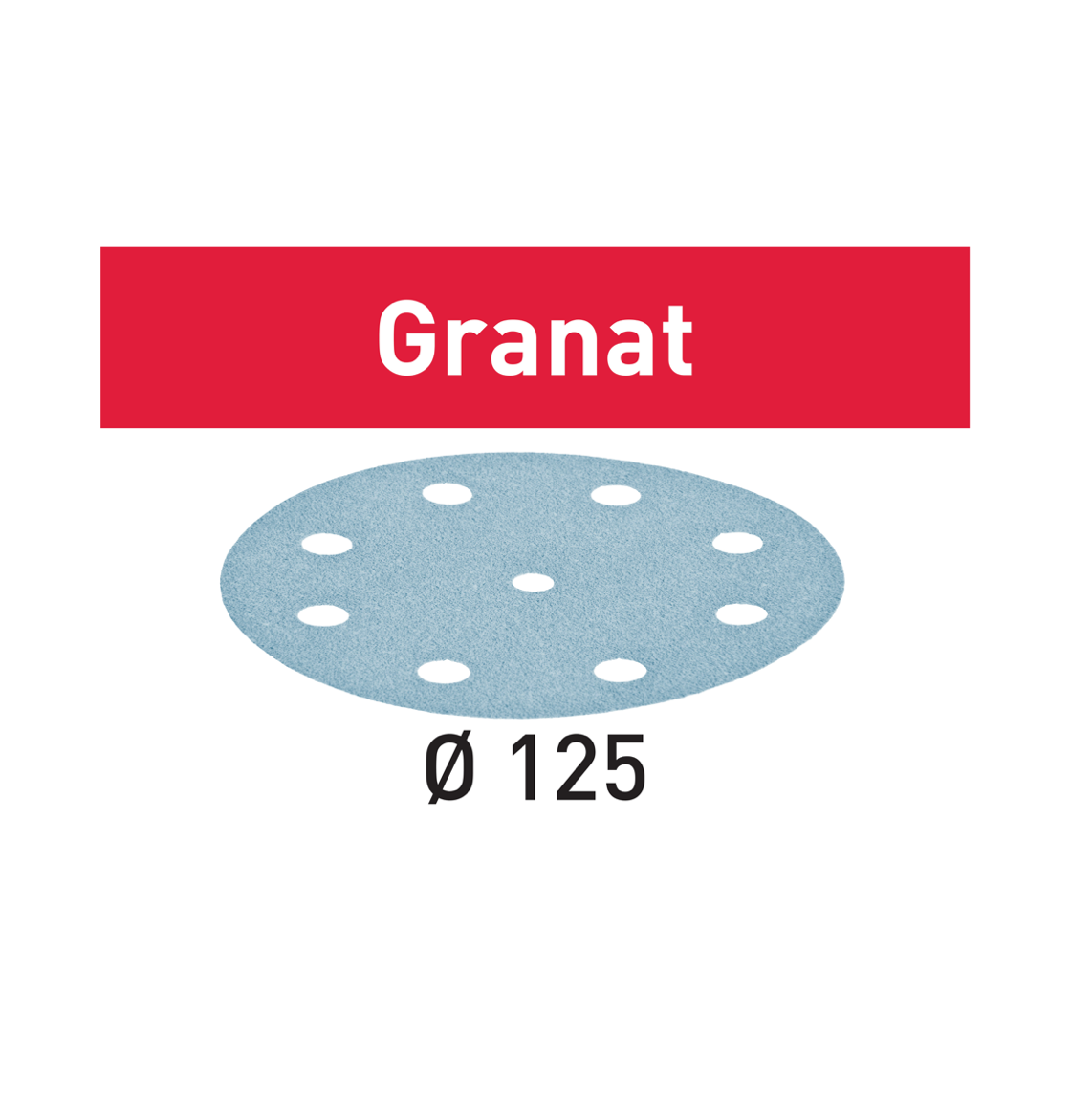 Festool STF D125/8 Schleifscheiben 125 mm Granat P40 200 Stück ( 4x 497165 ) - Toolbrothers