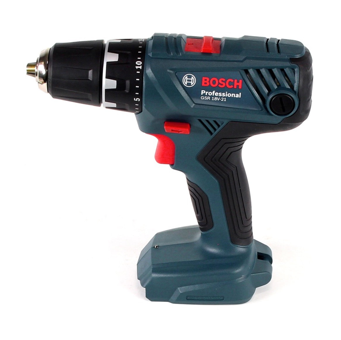 Bosch GSR 18V-21 Akku Bohrschrauber 18V 55Nm + 1x Akku 2,0Ah - ohne Ladegerät - Toolbrothers