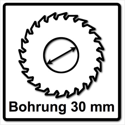 WellCut Kreissägeblatt WC-M2163024 TCT 216 x 2,4 x 30 mm 24 Zähne - Toolbrothers