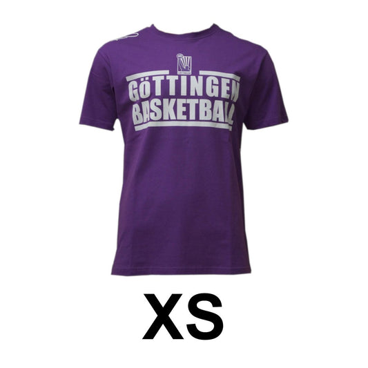 Basketball T-Shirt Göttingen BG Veilchen Größe XS Lila 100% Baumwolle K1X - Toolbrothers