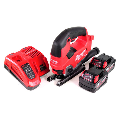 Milwaukee M18 FJS-502C Stichsäge 18V Brushless + 2x Akku 5,0Ah + Ladegerät - Toolbrothers