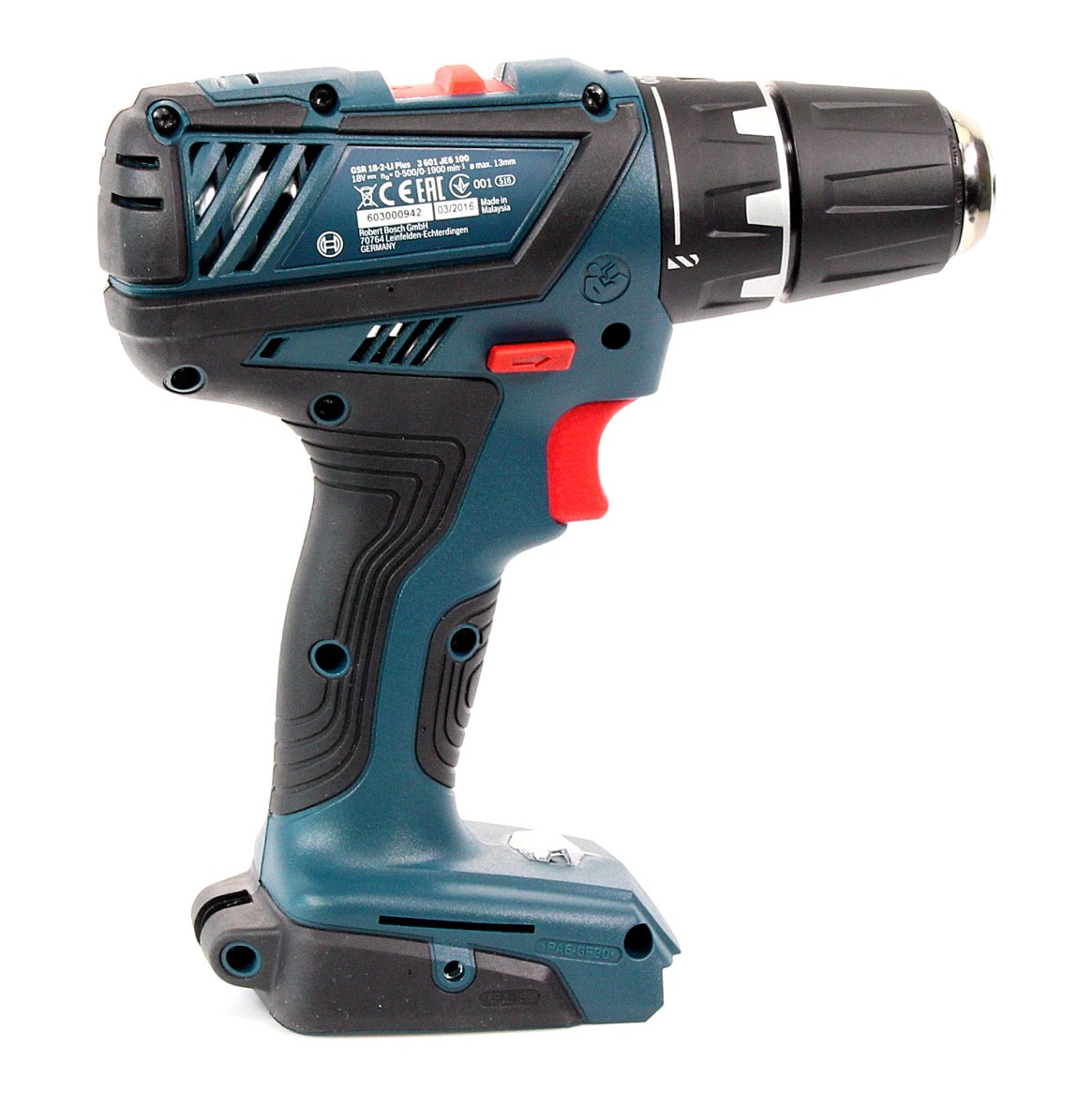 Bosch GSR 18-2 LI Plus Akku Bohrschrauber 18V 63Nm + 1x Akku 2,0Ah + Ladegerät - Toolbrothers