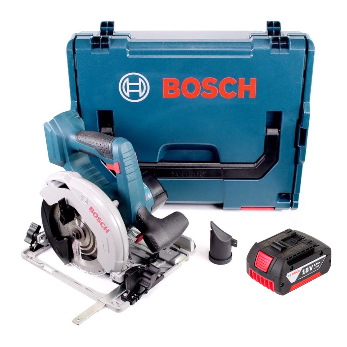 Bosch GKS 18V-57 G Akku Kreissäge 18V 165 mm + 1x Akku 3,0Ah + L-Boxx - ohne Ladegerät - Toolbrothers