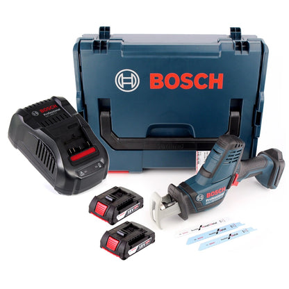 Bosch GSA 18V-LI C Akku Säbelsäge 18V + 2x Akku 2,0Ah + Ladegerät + L-Boxx - Toolbrothers