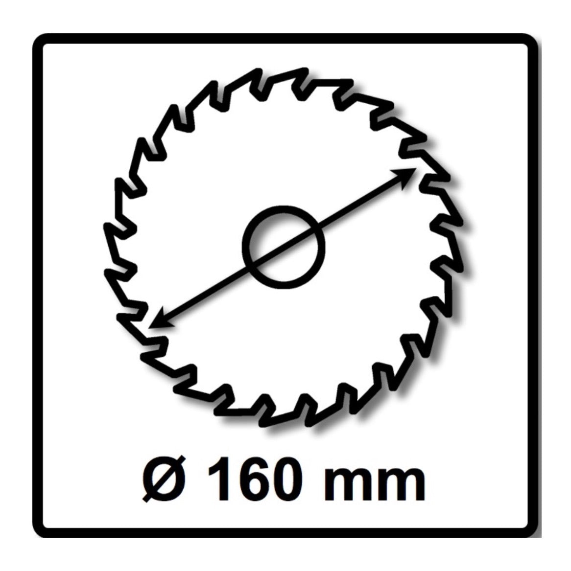 Bosch Kreissägeblatt Standard for Wood 160 x 1,5 x 20 / 15,875 mm 48 Zähne (2x 2608837678 ) - Toolbrothers