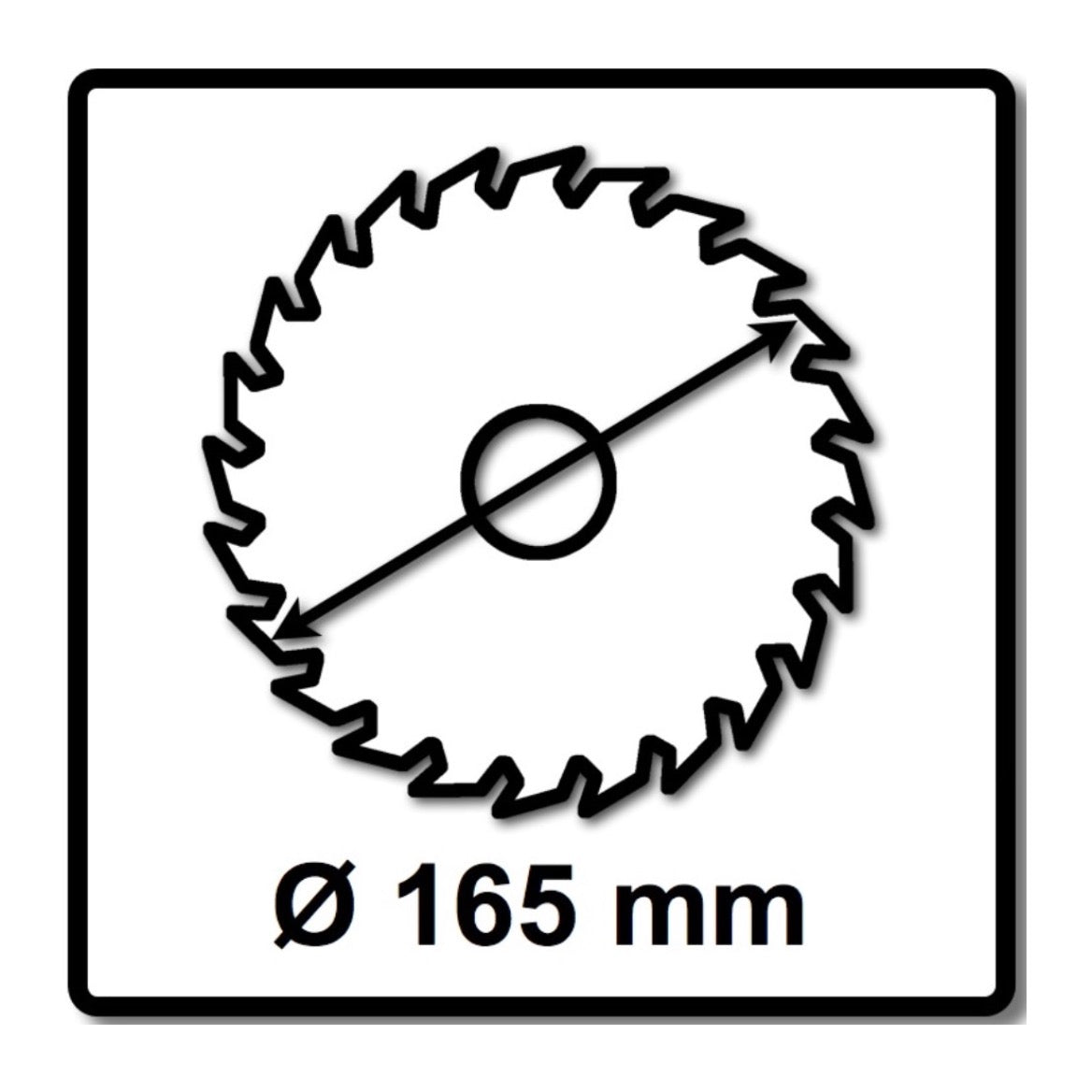 Bosch Kreissägeblatt Standard for Wood 165 x 1,5 x 20 / 16 mm 36 Zähne ( 2x 2608837686 ) - Toolbrothers