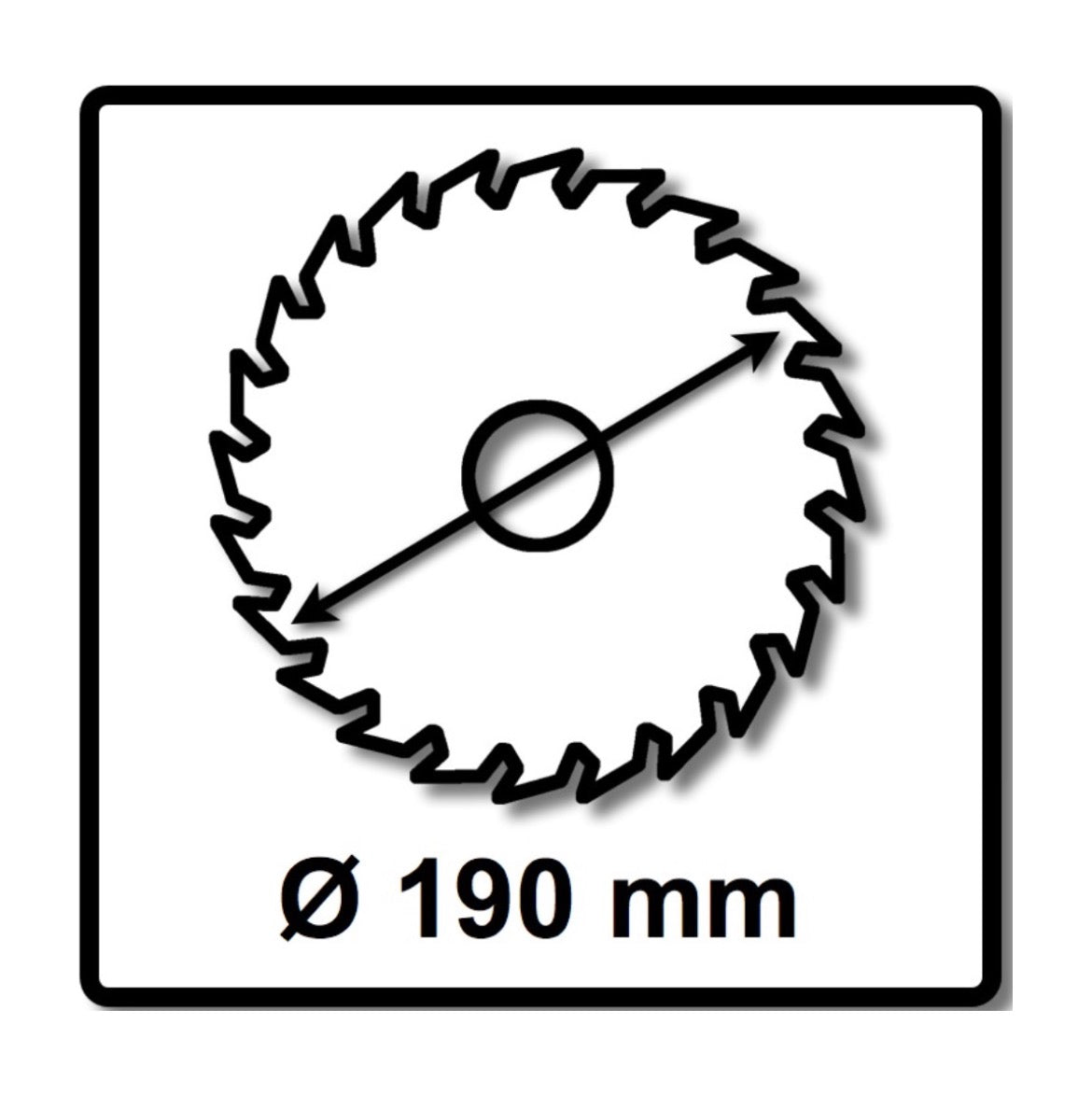 Bosch Kreissägeblatt Standard for Wood 190 x 1,6 x 20 mm 24 Zähne (2x 2608837704 ) - Toolbrothers