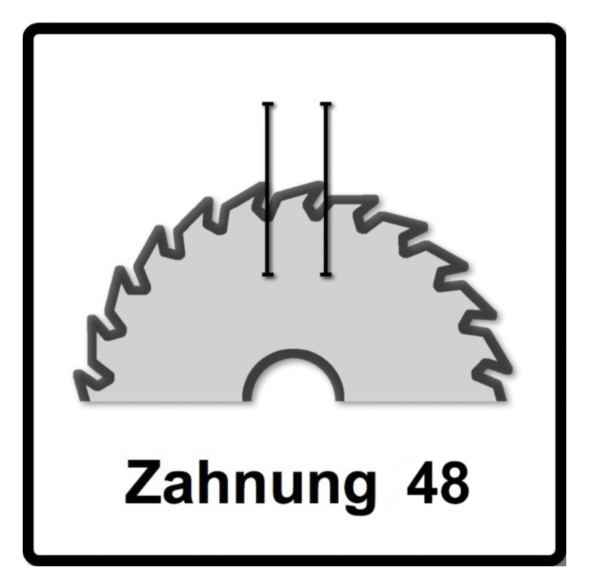 Bosch Kreissägeblatt Standard for Wood 216 x 1,7 x 30 mm 48 Zähne (2x 2608837723 ) - Toolbrothers