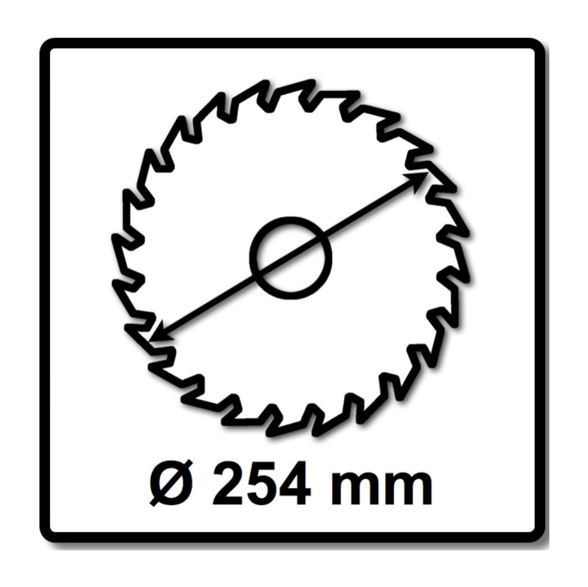 Bosch Kreissägeblatt Standard for Wood 254 x 2,2 x 30 mm 60 Zähne (2x 2608837736 ) - Toolbrothers