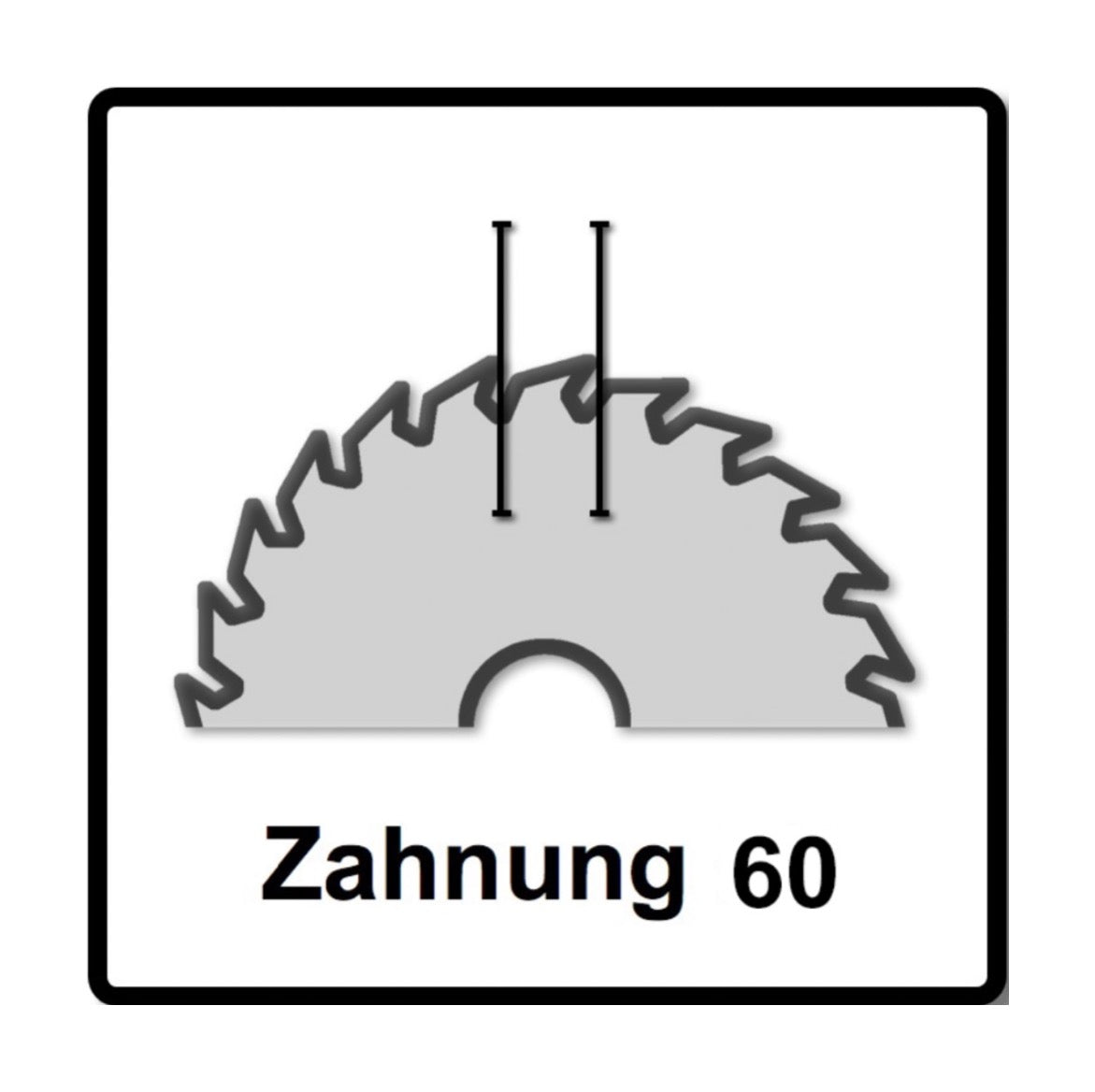 Bosch Kreissägeblatt Standard for Wood 254 x 2,2 x 30 mm 60 Zähne (2x 2608837736 ) - Toolbrothers