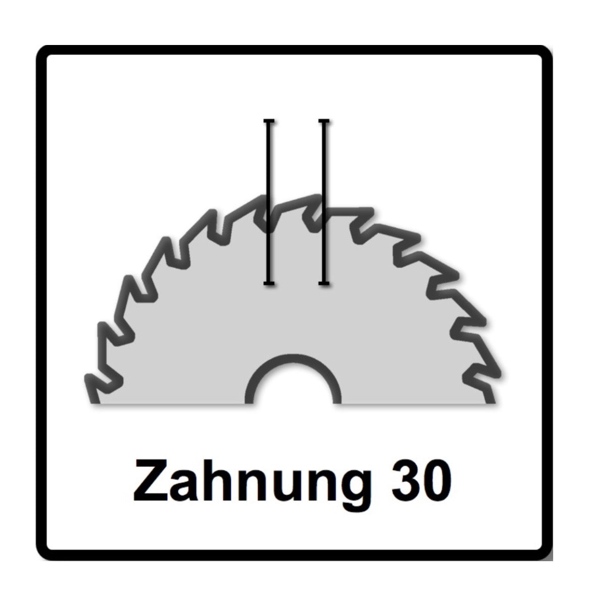 Bosch Kreissägeblatt Standard for Multimaterial 85 x 1,5 x 15 mm 30 Zähne (2x 2608837752 ) - Toolbrothers