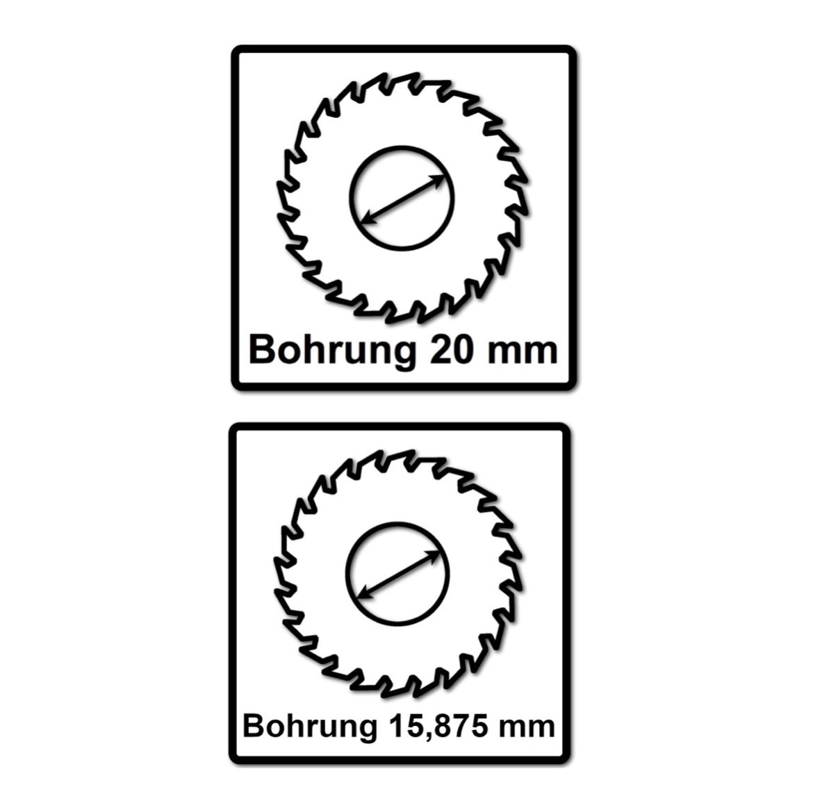 Bosch Kreissägeblatt Expert for Stainless Steel 136 x 1,5 x 20 / 15,875 mm 30 Zähne (2x 2608644530 ) - Toolbrothers