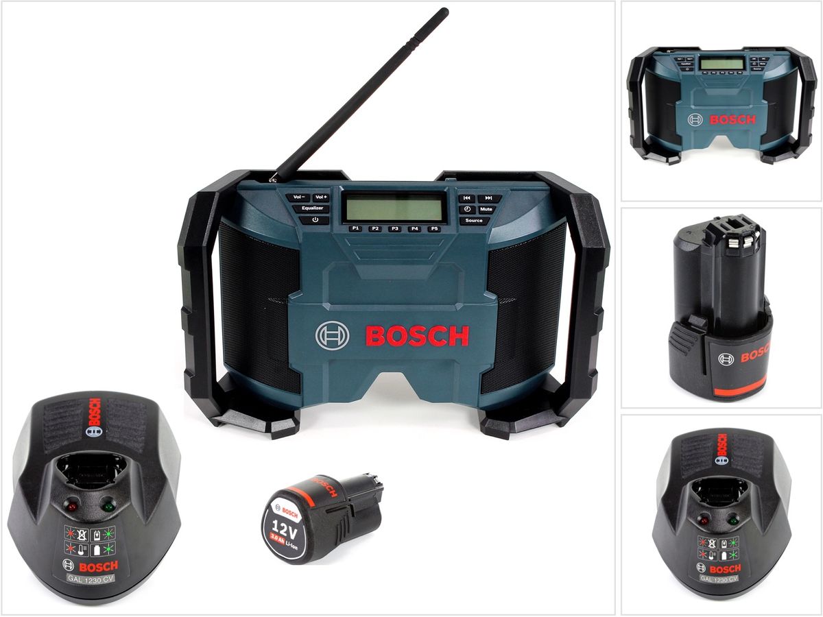 Bosch GML 10,8V Radio + 1x Akku 3,0Ah + Ladegerät - Toolbrothers