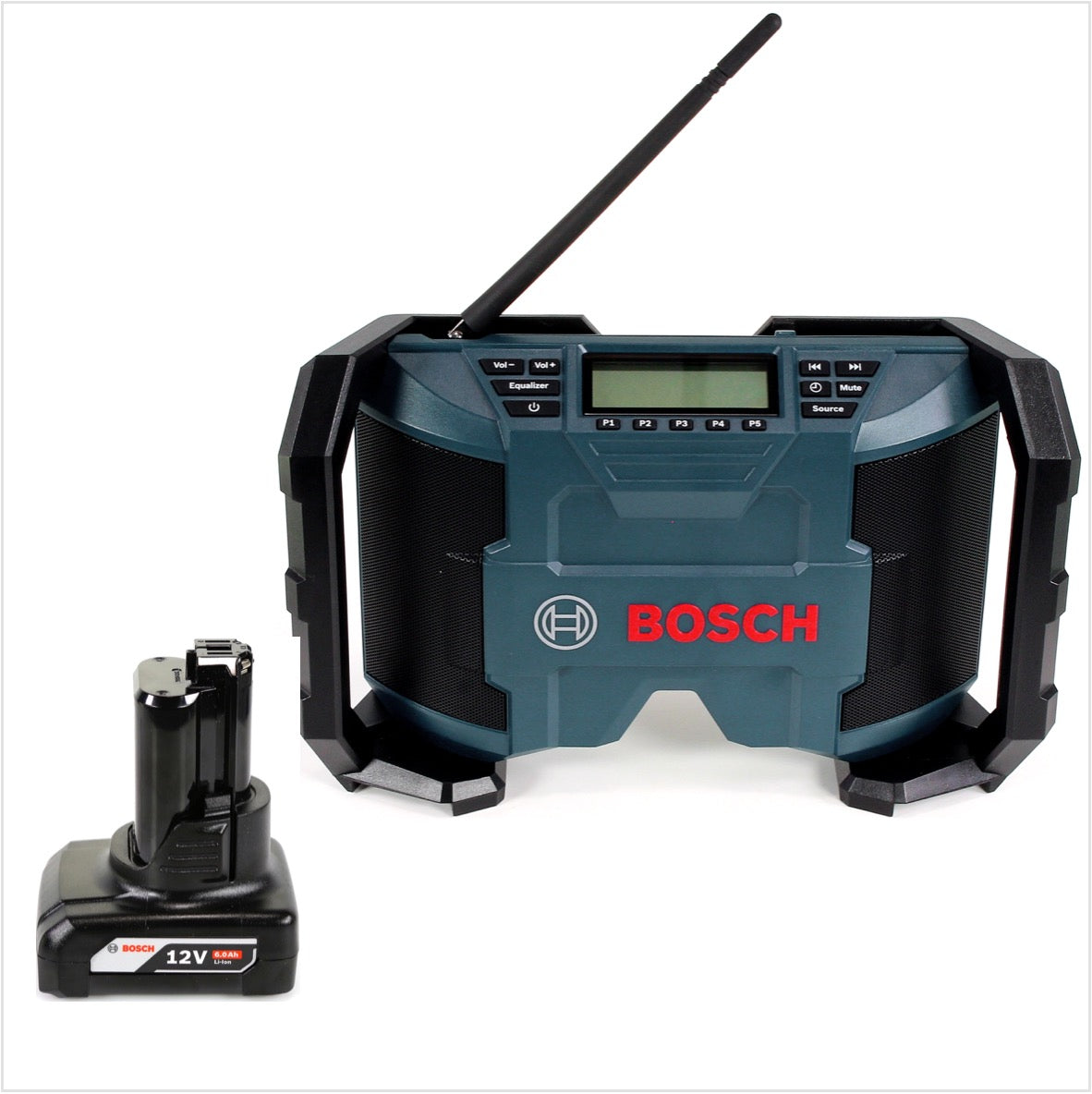 Bosch GML 10,8V Radio + 1x Akku 6,0Ah + Ladegerät - Toolbrothers