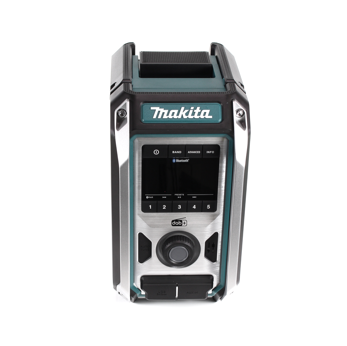 Makita DMR 115 RF1 Akku Baustellenradio 12V - 18V  Bluetooth DAB+ IP65 + 1x Akku 3,0 Ah + Ladegerät - Toolbrothers